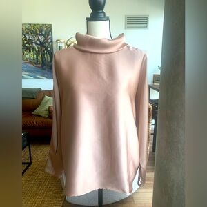 Express dolman sleeve blush pink blouse